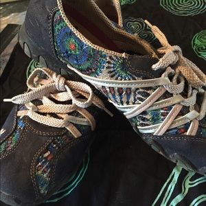 Rieker Leisure Sneakers, Size 8